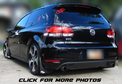 RokBlokz - Volkswagen MK6 GOLF, GTI, 2010-2014 VW Rally Mud Flaps