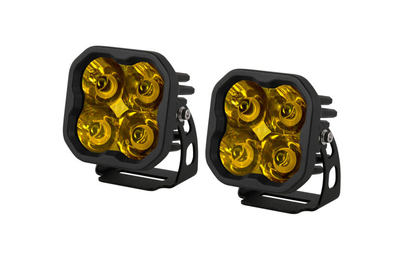 Diode Dynamics SS3 Pro ABL - Yellow Spot Standard (Pair) - DD6892P