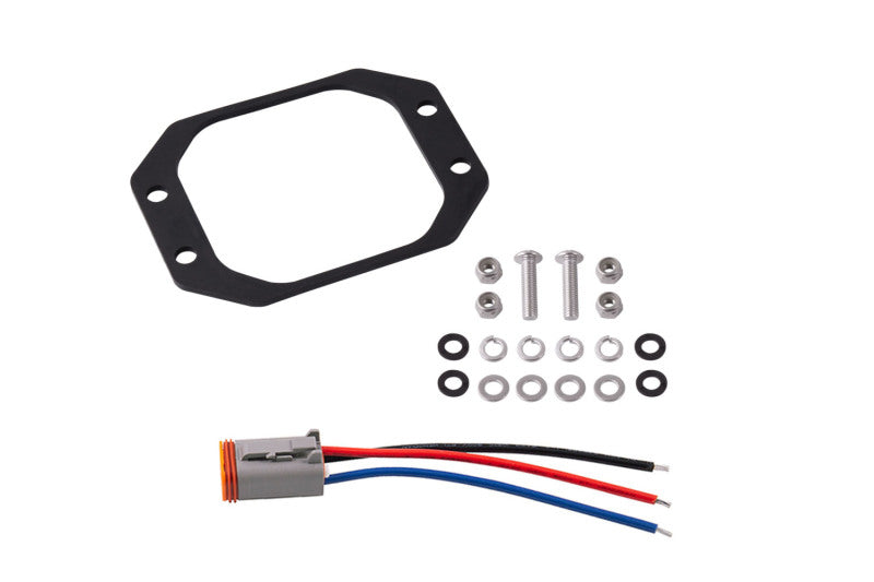 Diode Dynamics SS3 Backlit Flush Mounting Kit ((Single)) - DD7189S