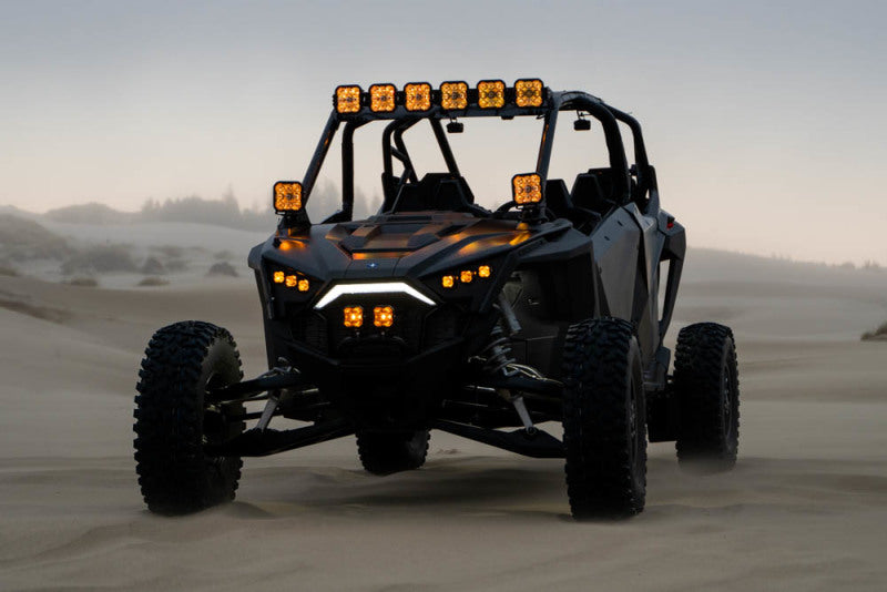 Diode Dynamics 20-Present Polaris RZR A-Pillar LED Pod Kit SS5 Pro - Yellow Combo - DD7642