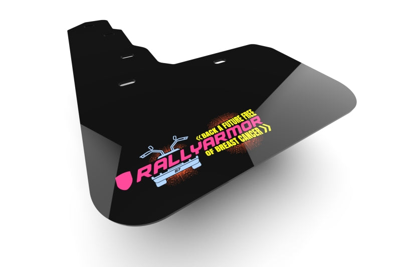 Rally Armor 12-19 Ford Focus ST &amp; 2016-19 RS Black Mud Flap BCE Logo