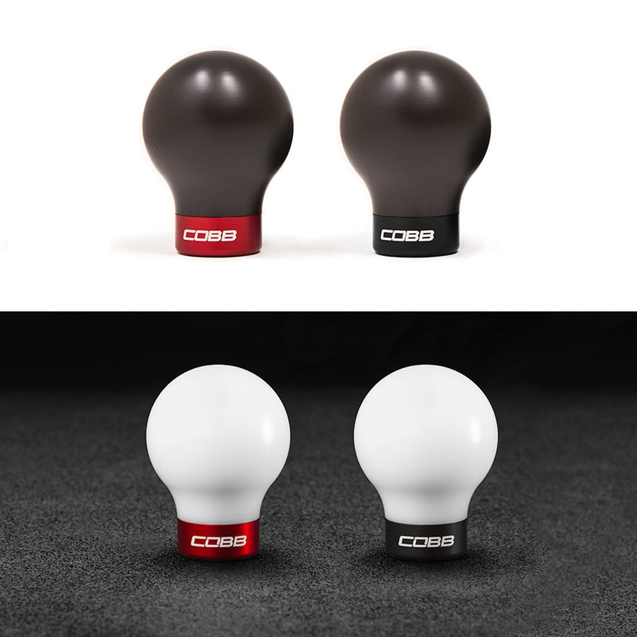 Cobb 07-13 Mazdaspeed3 &amp; 06-07 Mazdaspeed6 Shift Knob - Race Red (Black w/Red Base) - 271350-RD