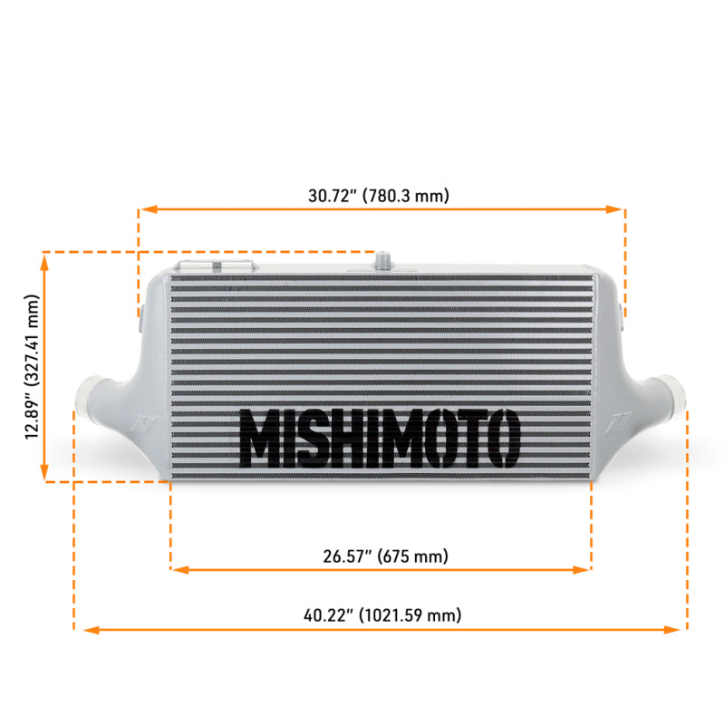 Mishimoto Universal L-Line Intercooler - Silver - MMINT-ULSL