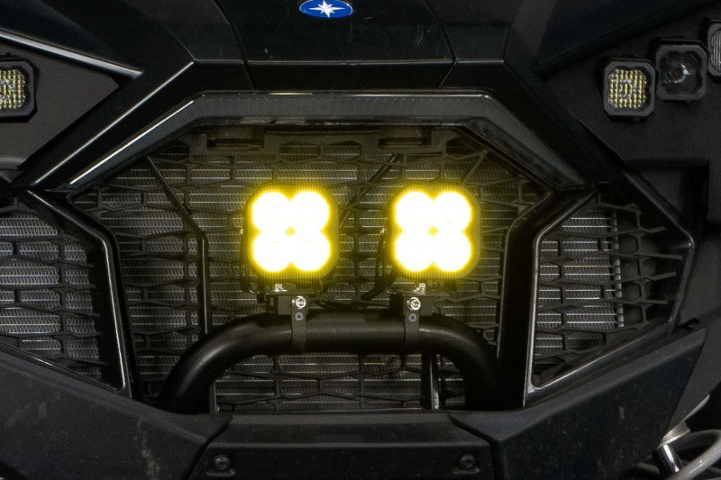 Diode Dynamics SS3 LED Bumper 1 In Roll Bar Kit Pro - Yellow Combo (Pair) - DD7678