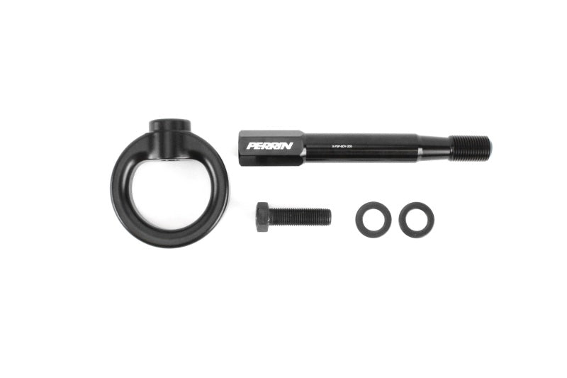 Perrin 2022+ BRZ/GR86 Tow Hook Kit (Front) - Black - PSP-BDY-236BK