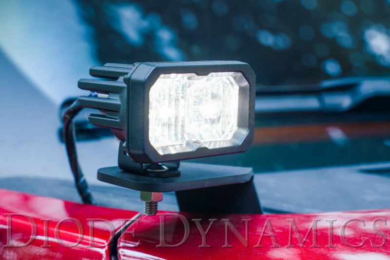 Diode Dynamics 15-20 Ford F-150/Raptor Pro SS3 LED Ditch Light Kit - White Combo - DD6569