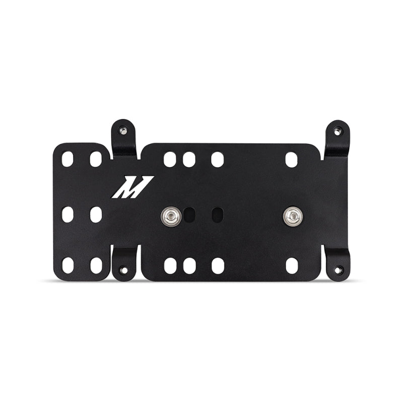 Mishimoto 19-21 Chevy 1500 Tow Hook License Plate Relocation Bracket - MMLP-T1-19