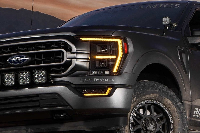 Diode Dynamics 2021+ Ford F-150 Elite Max LED Headlamps - DD5167