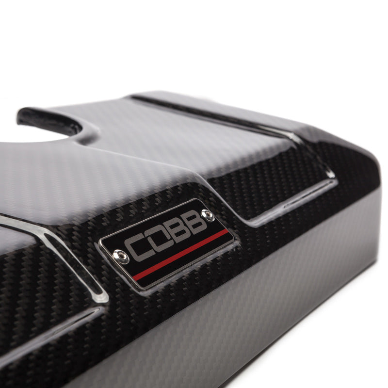 Cobb 17-20 Ford F-150 EcoBoost 3.5L/Raptor / 18-20 F-150 2.7L Redline Carbon Fiber Coolant Cover - 8F1700