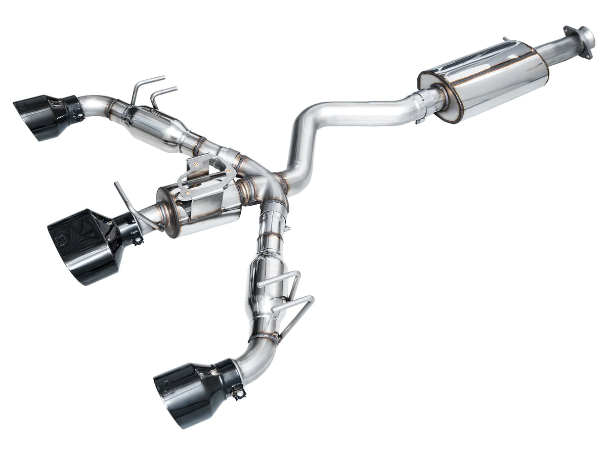 AWE Tuning 2023+ Toyota GR Corolla Touring Edition Exhaust - Diamond Black Tips