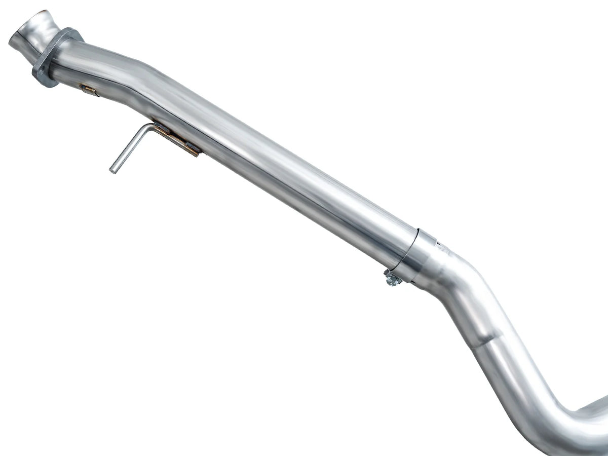 AWE 23-24 Toyota GR Corolla Track Edition Catback Exhaust - Chrome Silver Tips