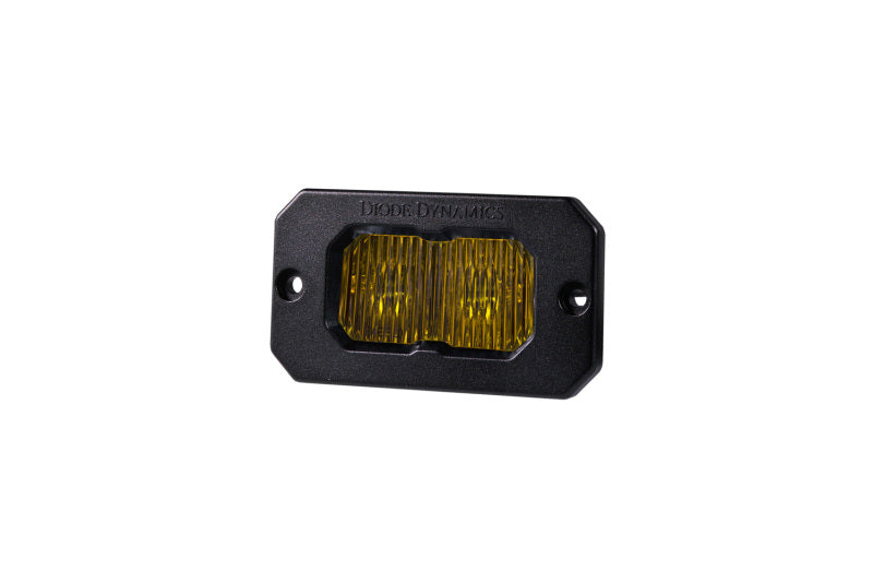 Diode Dynamics Stage Series 2 In LED Pod Pro - Yellow Fog Flush ABL Each - DD6433S