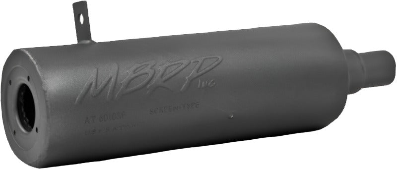 MBRP 96-00 Polaris Sportsman 500 4x4 (All Models) Slip-On Combination Exhaust w/Sport Muffler - AT-6501SP