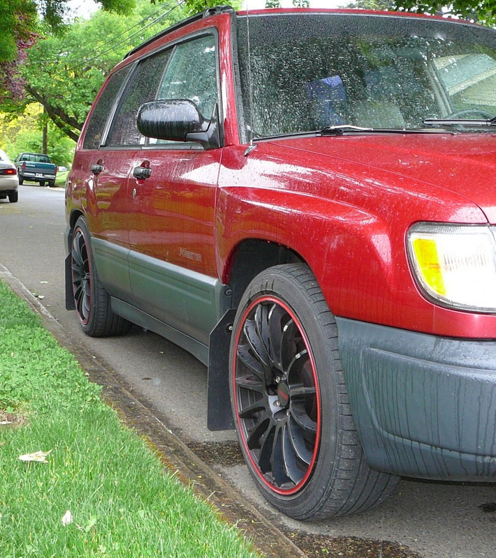 RokBlokz - Subaru Forester (SF) 1998-2002 Rally Mud Flaps