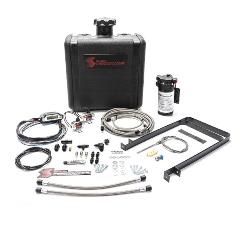 Snow Performance 07-17 Dodge 6.7L Stg 3 Boost Cooler Water Injection Kit (SS Braided Line &amp; 4AN)