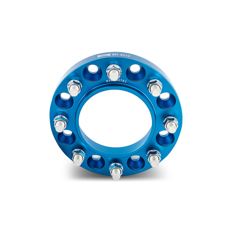 Borne Off-Road Wheel Spacers 8x165.1 116.7 45 M14 Blue