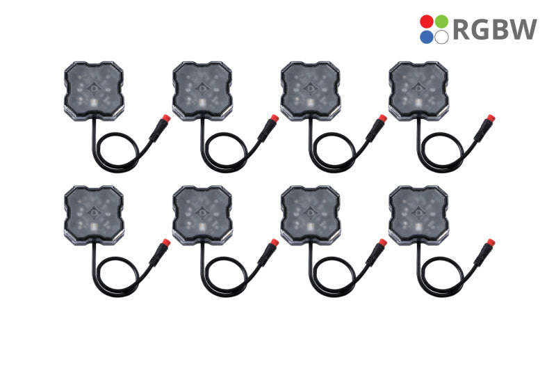 Diode Dynamics Stage Series RGBW LED Rock Light (8-pack) - DD7454