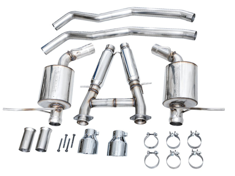 AWE Tuning 18-23 Dodge Durango SRT &amp; Hellcat Touring Edition Exhaust - Chrome Silver Tips