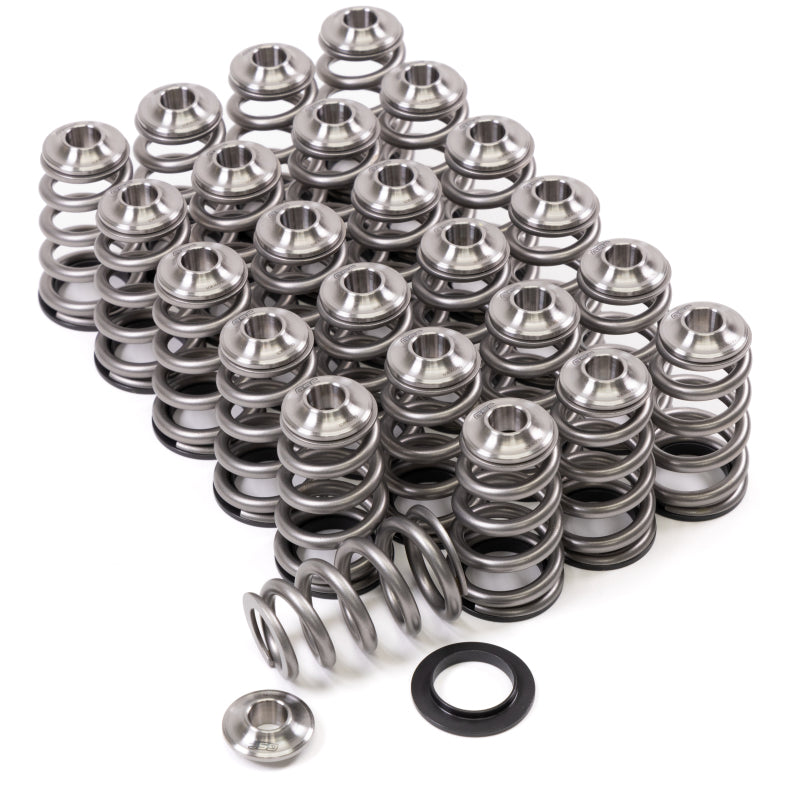 GSC P-D Nissan VR30DDTT HP Conical Valve Spring Ti Retainer &amp; Seat Kit (9500RPM/40PSI Max)