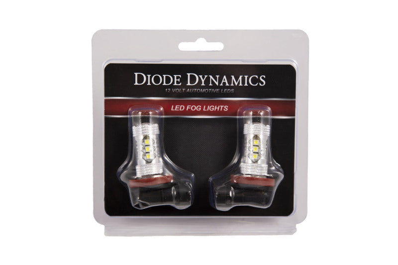 Diode Dynamics H11 XP80 LED - Cool - White (Pair) - DD0165P