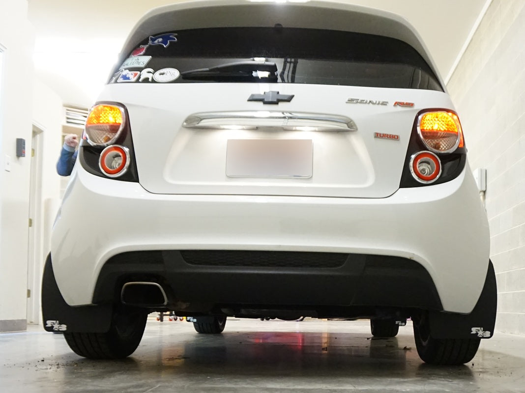 RokBlokz - Chevrolet Sonic RS 2013-2019 Rally Mud Flaps