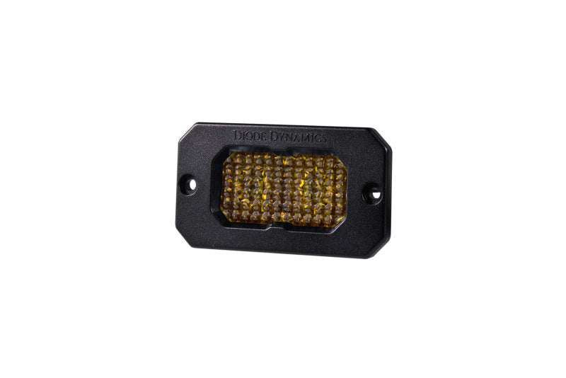 Diode Dynamics Stage Series 2 In LED Pod Pro - Yellow Flood Flush ABL Each - DD6438S