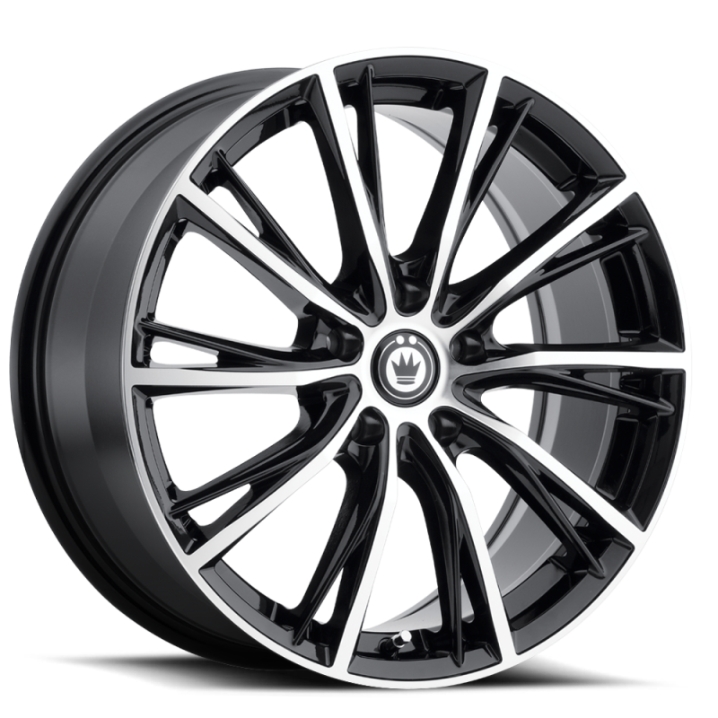 Konig Impression 16x7.5 5x112 ET45 Gloss Black w/ Machined Face