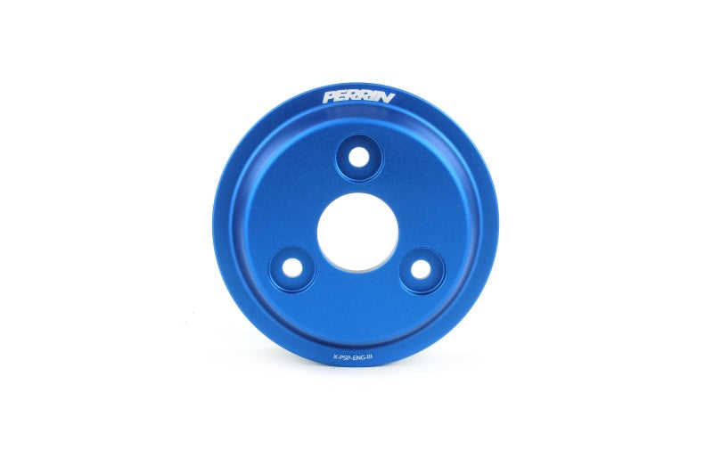 Perrin 15-21 Subaru WRX Lightweight Water Pump Pulley - Blue - PSP-ENG-111BL