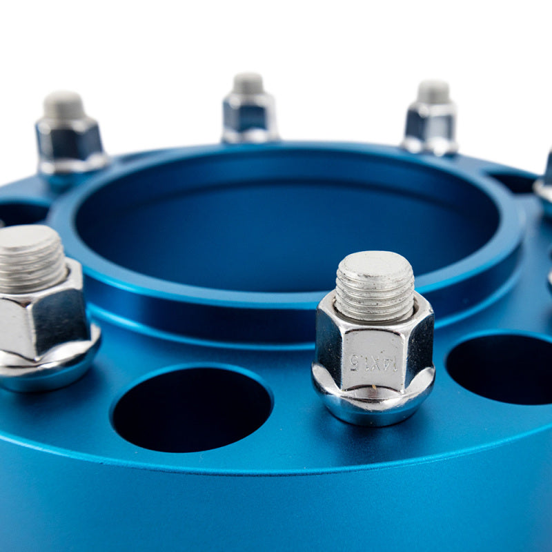 Borne Off-Road Wheel Spacers - 6x139.7 - 93.1 - 30mm - M12 - Blue