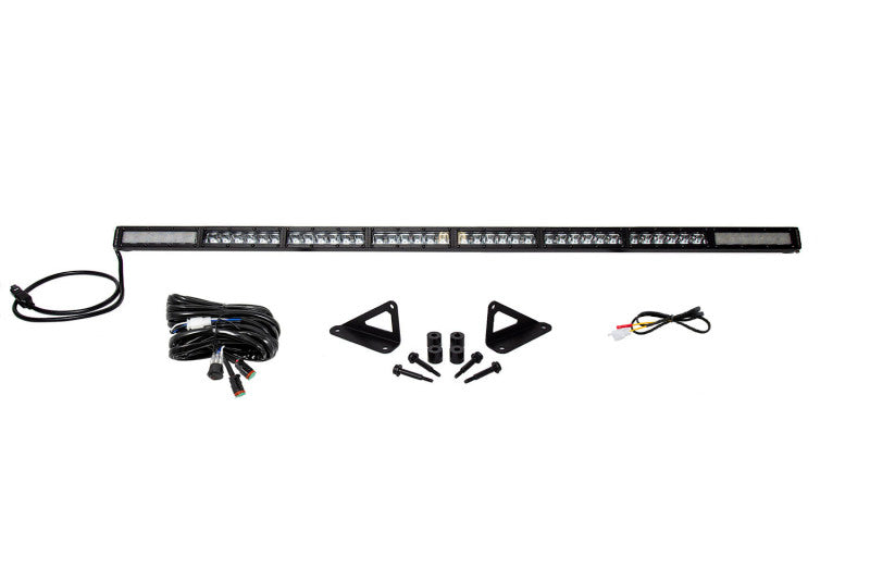 Diode Dynamics 18-21 Jeep JL Wrangler/Gladiator SS50 Hood LED Light Bar Kit - White Combo - DD6106