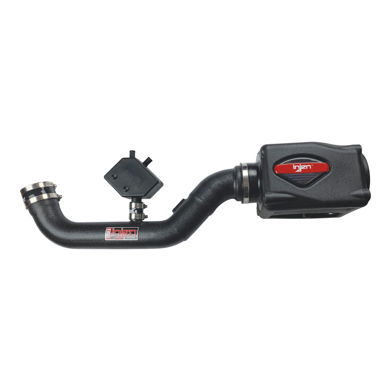 Injen 05-19 Nissan Frontier 4.L V6 w/ Power Box Wrinkle Black Power-Flow Air Intake Syst - PF1959WB