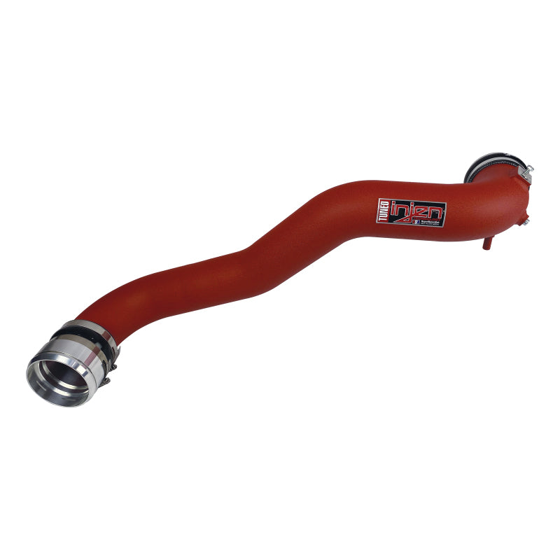 Injen 15-20 Ford F150 3.5L V6 (tt) Aluminum Intercooler Piping Kit - Wrinkle Red - SES9015ICPWR