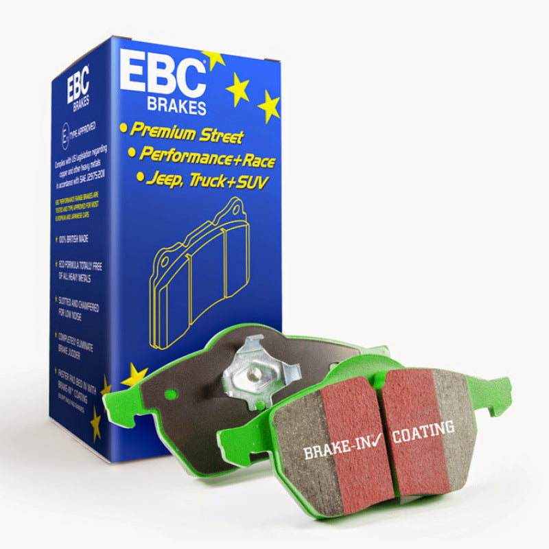 EBC 86-92 Toyota Supra 2.8 Greenstuff Front Brake Pads - DP2610