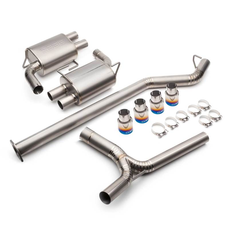 Cobb 22-24 Subaru WRX Titanium Catback Exhaust (Incl. Burnt Ti Tips) - 516160