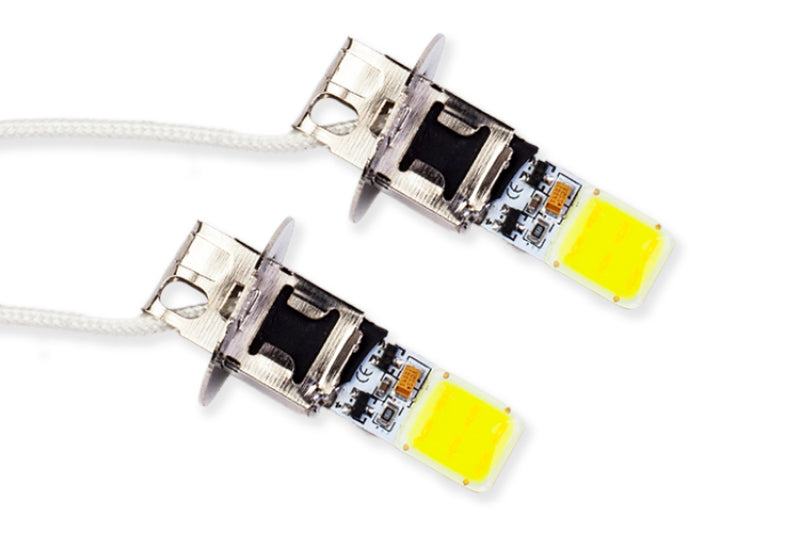 Diode Dynamics H3 COB12 LED - Cool - White (Pair) - DD0175P