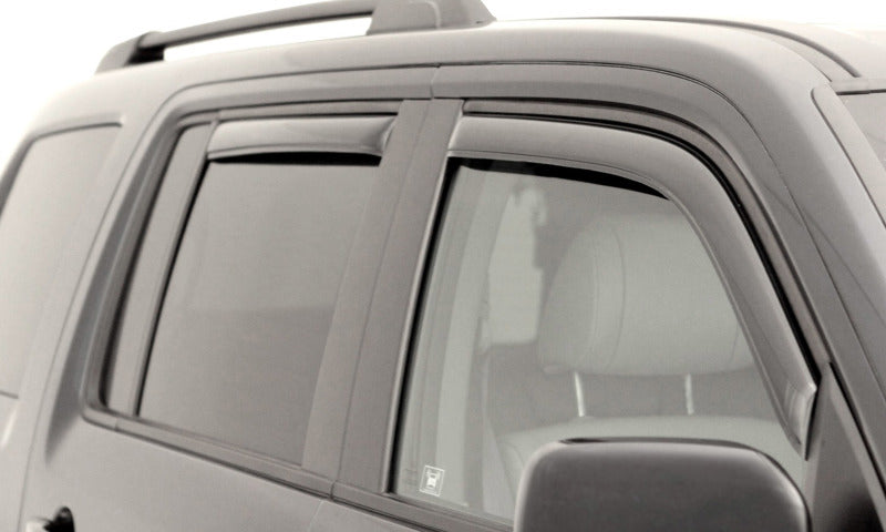 AVS 10-18 Toyota 4Runner Ventvisor In-Channel Front &amp; Rear Window Deflectors 4pc - Smoke