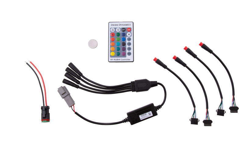 Diode Dynamics RGBW 24-Key M8 RF Controller - DD3040