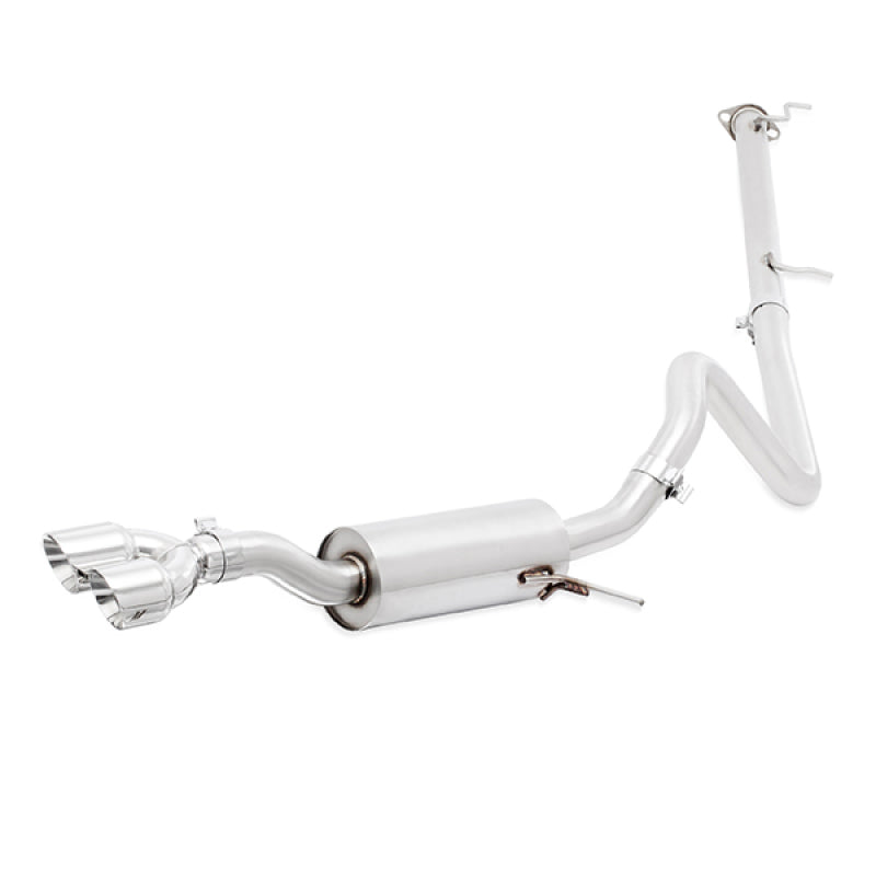 Mishimoto 14-18 Ford Fiesta ST 1.6L 2.5in Stainless Steel Cat-Back Exhaust w/ Polish Tips - MMEXH-FIST-14P