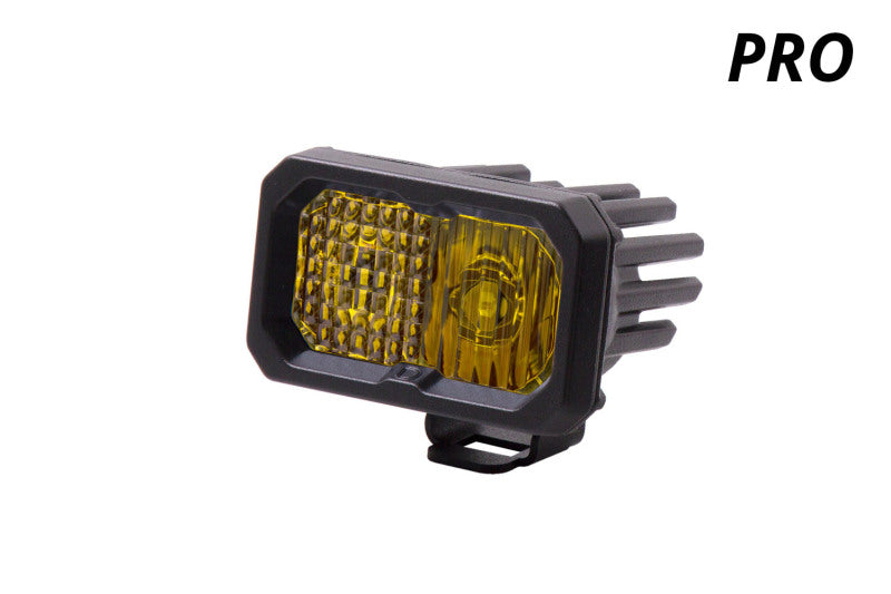 Diode Dynamics Stage Series 2 In LED Pod Pro - Yellow Fog Standard ABL Each - DD6407S