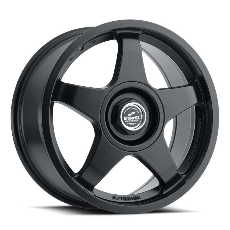 fifteen52 Chicane 18x8.5 5x114.3/5x100 35mm ET 73.1mm Center Bore Asphalt Black Wheel - STCAB-88554+35