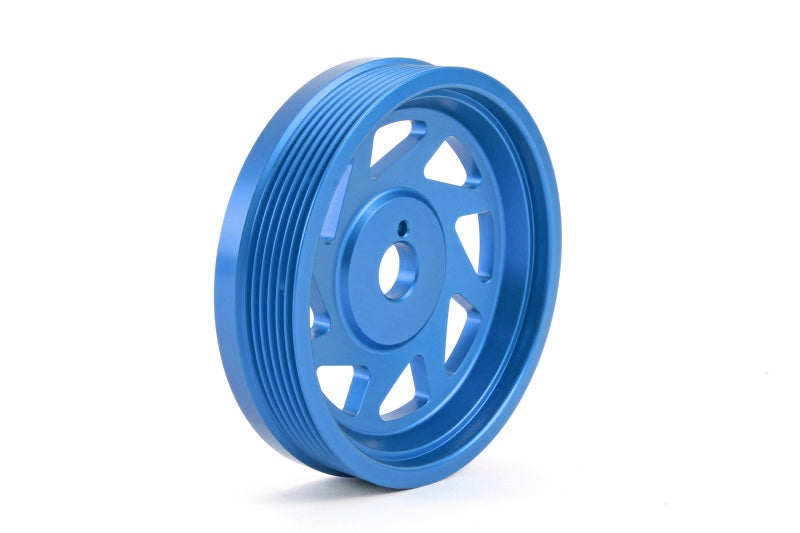 Perrin 15-18 Subaru WRX / 13-20 BRZ / 14-18 Forester XT FA/FBCrank Pulley - Blue - PSP-ENG-101BL