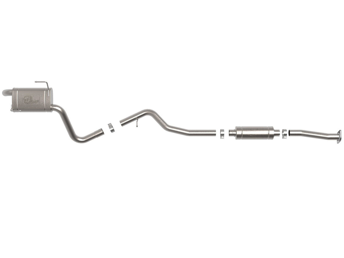 aFe POWER Takeda 2.25 to 2.5in 304SS Cat-Back Exhaust 10-14 Subaru Outback H4-2.5L