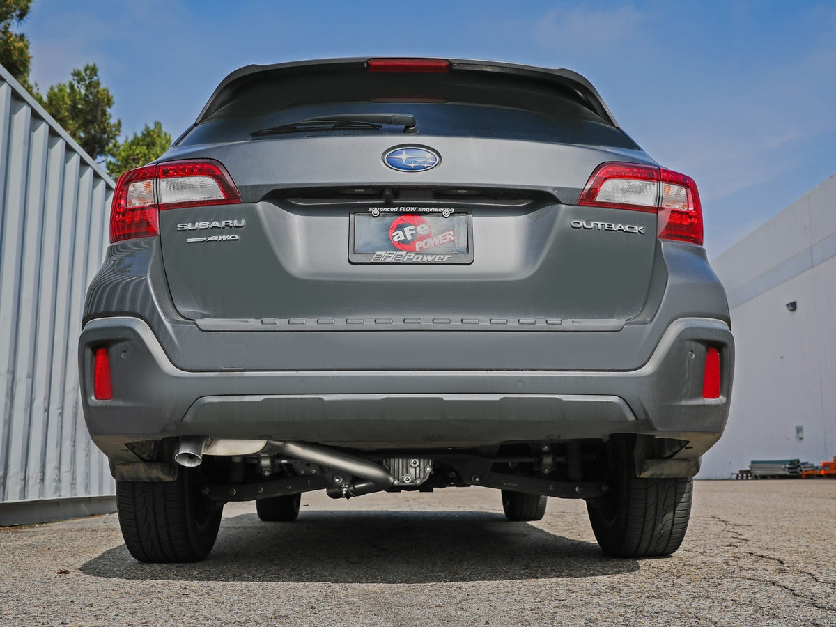 aFe 15-19 Subaru Outback H4 2.5L Takeda 2.5in 304 SS Cat-Back Exhaust