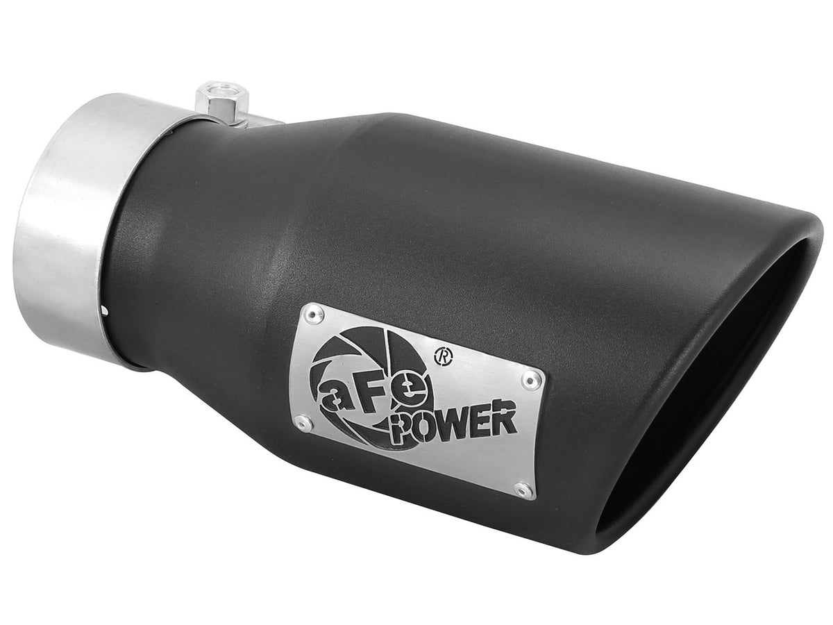 aFe 2021+ Jeep Gladiator V6-3.0L (td) Vulcan Series 3in 304 SS DPF-Back Exhaust System - Black Tip