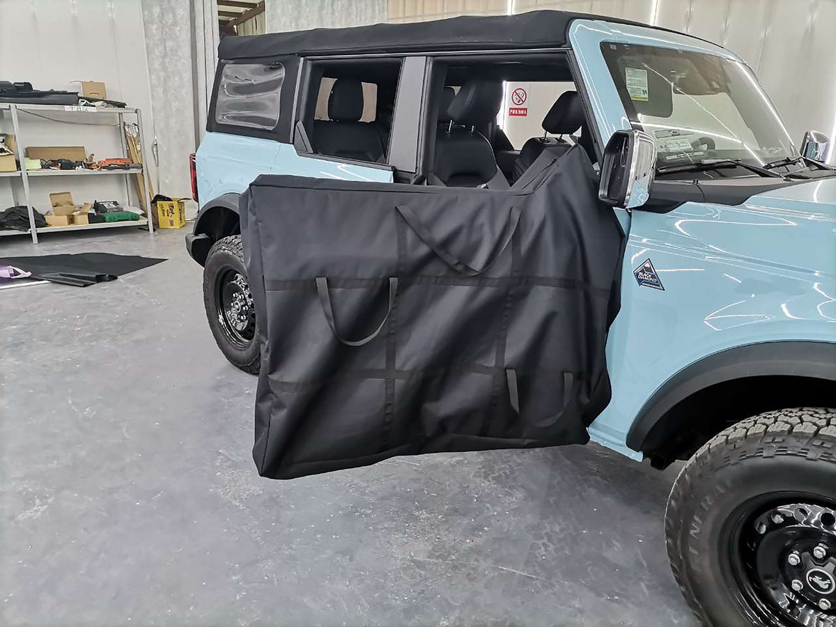 Raptor Racing Gold Series - 21+ Ford Bronco Front Door Storage Bags