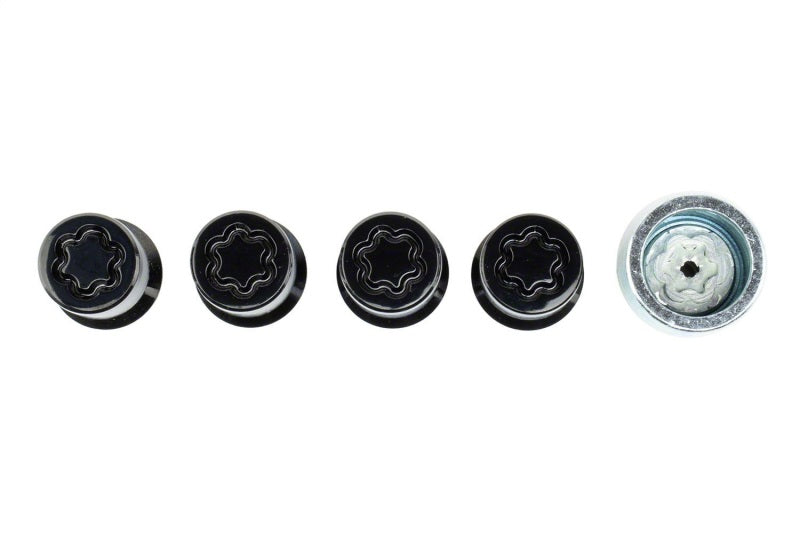 Ford Racing M12 x 1.5 Black Security Lug Nut Kit - Set of 4 - M-1A043-B