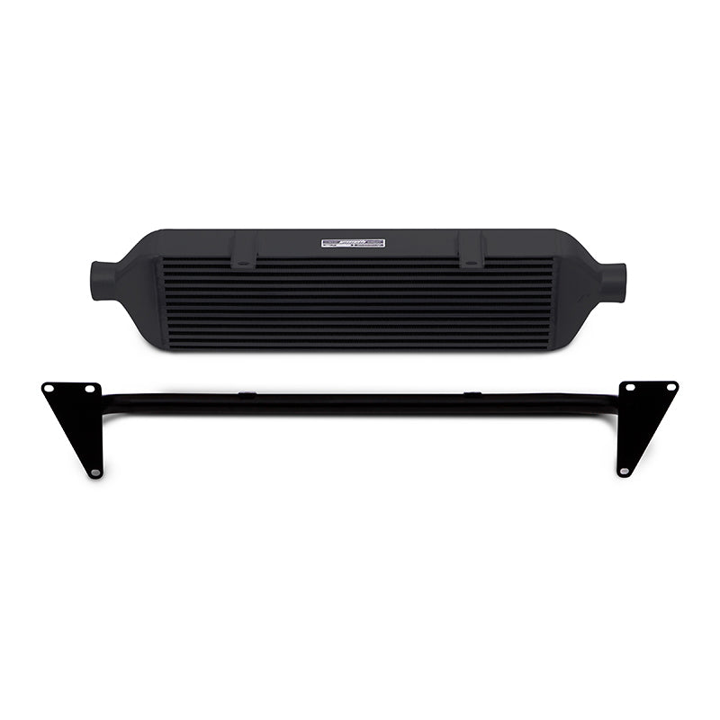 Mishimoto 15-21 Subaru STI Front-Mount Intercooler Kit w/ Black Crash Beam - Black Core - MMINT-STI-15BBK