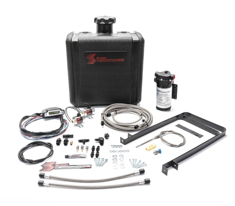 Snow Performance 94-07 Dodge 5.9L Stg 3 Boost Cooler Water Injection Kit (SS Braided Line &amp; 4AN)