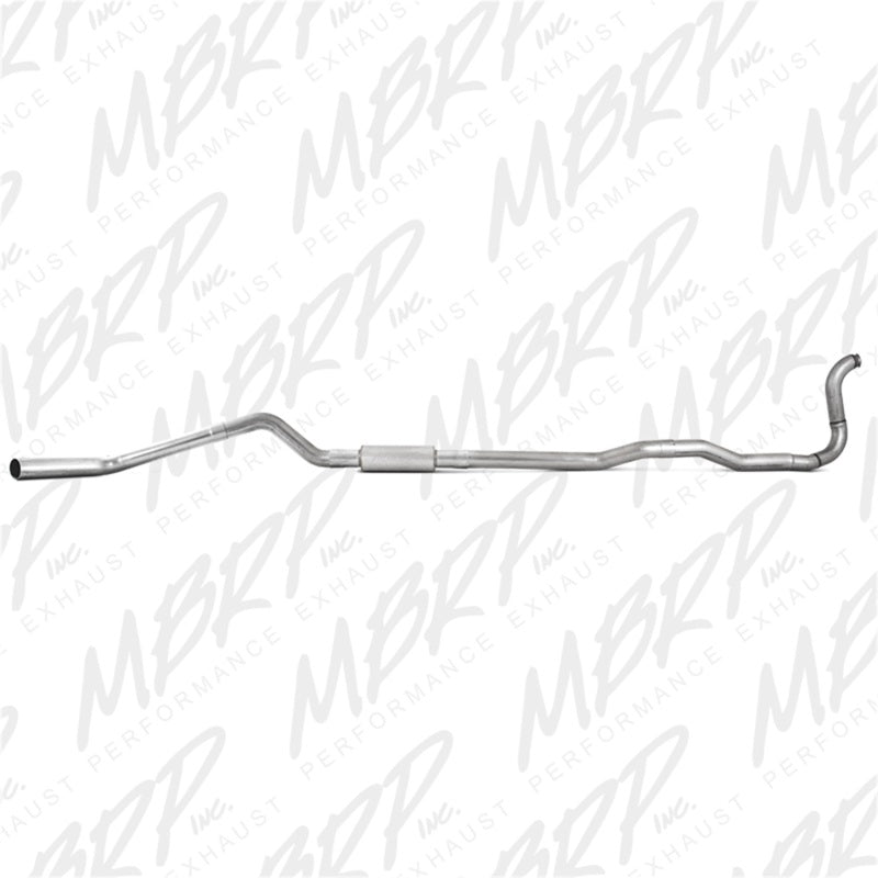 MBRP 88-93 Dodge 2500/3500 Cummins 5.9L 4WD ONLY Turbo Back Single Side Exit P Series Exhaust - S6150P