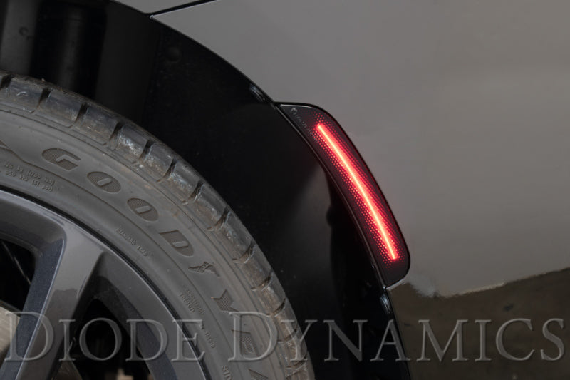 Diode Dynamics 15-21 Dodge Charge LED Sidemarkers - Clear (set) - DD5110